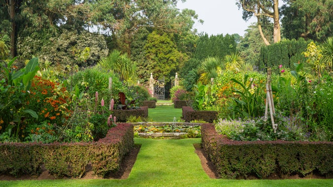 The Italian Garden at Mount Stewart